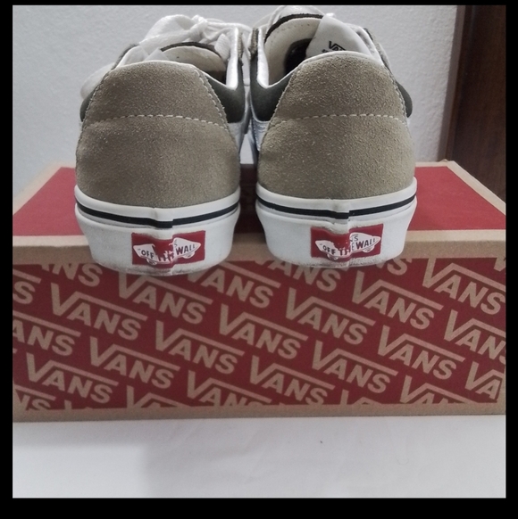 Vans Brown and Tan Sk8 Low. Size 5.5 Women And 4.0 Mens - Picture 5 of 12